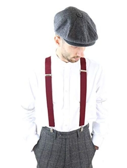 TruClothing.com Mens Classic Vintage Retro Trouser Braces Suspenders 1920s Gatsby