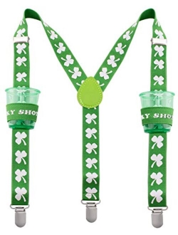 St Patricks Day Accessories Suspenders - Mens Suspenders with Clips - Many Colors to Choose From