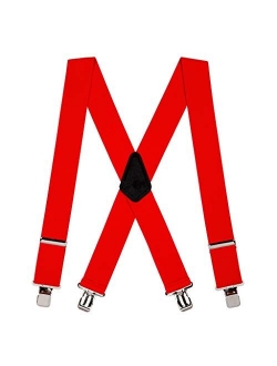 SuspenderStore Men's Classic 2-Inch Wide Clip Suspenders