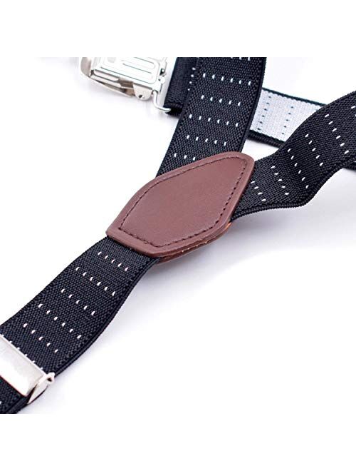 Mens Shirt Stays Military Adjustable Elastic Garter Straps Sock Non-slip Clamps