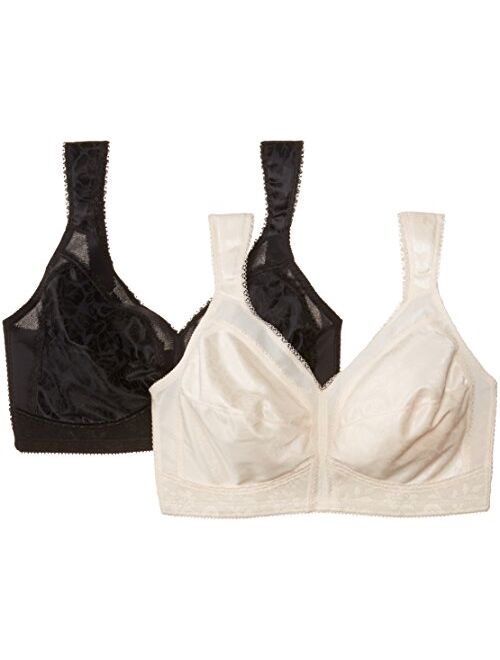 Playtex 18-Hour Original Comfort-Strap Bra #4693, 2-Pack