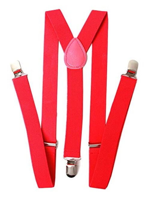 Mens/Womens One Size Suspenders Adjustable