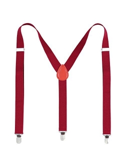 Lady Woman Adjustable Metal Clamp Elastic Suspenders Braces