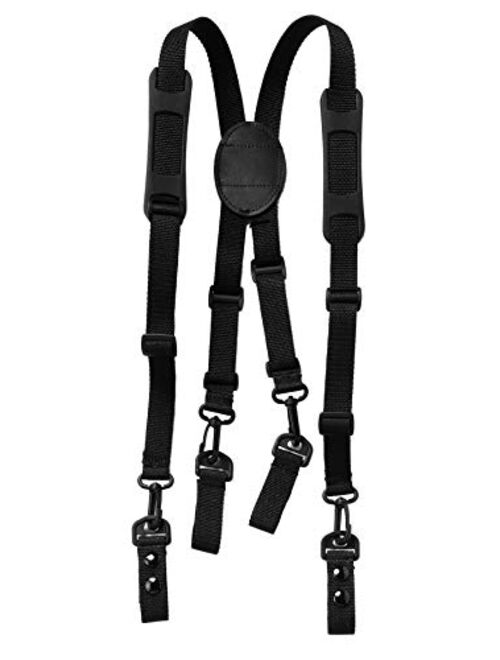 HWC Nylon Police, Fire Adjustable Duty Belt SUSPENDERS