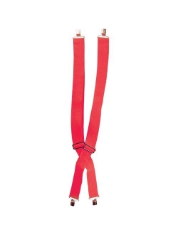 Adult Adjustable Clip Suspenders, One Size
