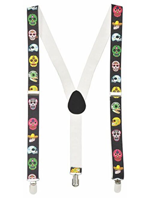 Rubie's Adult Adjustable Clip Suspenders, One Size