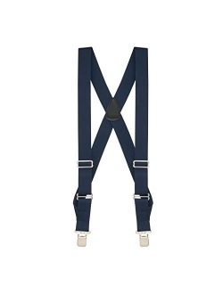 SuspenderStore Men's Side Clip Suspenders, 1.5-Inch Wide - Construction Clip