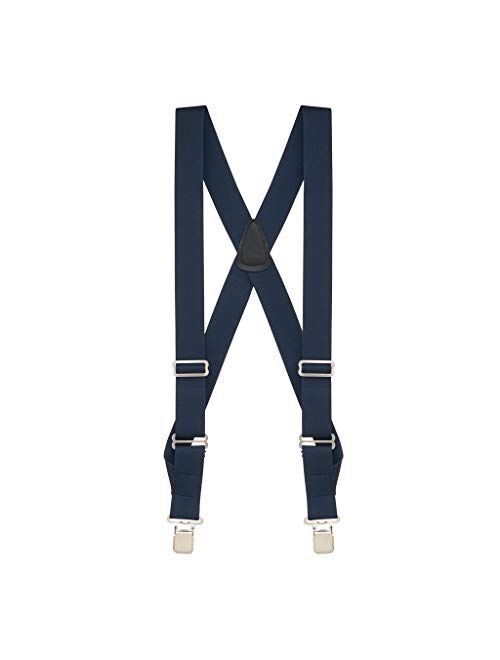 SuspenderStore Men's Side Clip Suspenders, 1.5-Inch Wide - Construction Clip