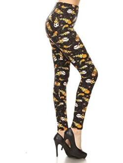 Women's Popular Ultra Soft Printed Fashion Leggings BAT16