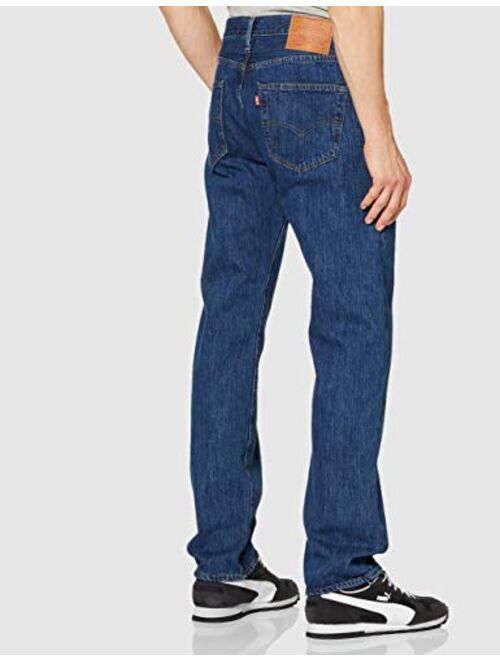 Levi's Men's 501 Original Fit Denim Jeans, Blue