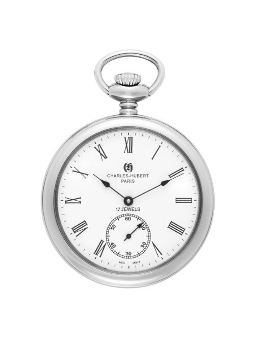 Charles-Hubert Paris Charles-Hubert, Paris Open Face Mechanical Pocket Watch