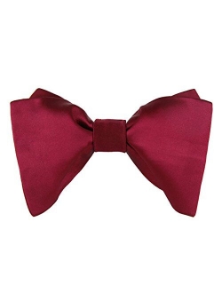 Mens Silk Oversized Bowtie Formal Tuxedo Big Bow Ties