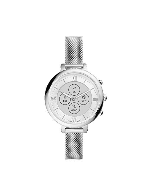 Fossil Women's Monroe Hybrid Smartwatch HR with Always-On Readout Display, Heart Rate, Activity Tracking, Smartphone Notifications, Message Previews