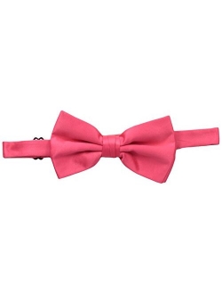 mens Satin Solid Bow Tie