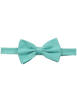 mens Satin Solid Bow Tie