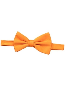 mens Satin Solid Bow Tie