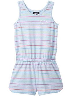 Kids Girl's Stripe All Over Print Romper (Little Kids)