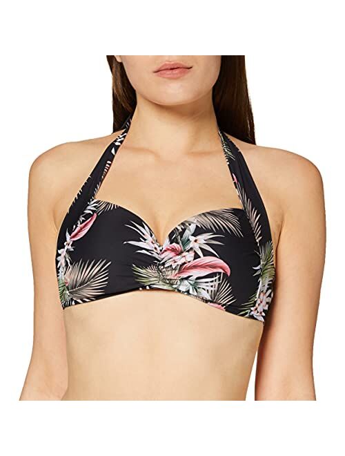 Seafolly Women's Soft Cup Halter Bikini Top Swimsuit