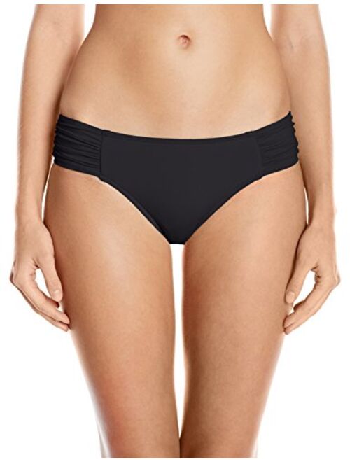 Seafolly Women's Ruched Side Retro Bikini Bottom Swimsuit