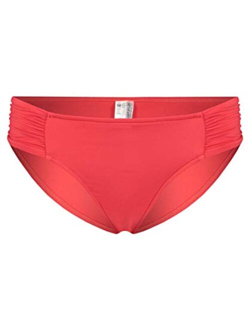 Seafolly Women's Ruched Side Retro Bikini Bottom Swimsuit