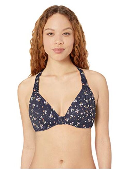 Seafolly Women's F Cup Halter Bikini Top Swimsuit