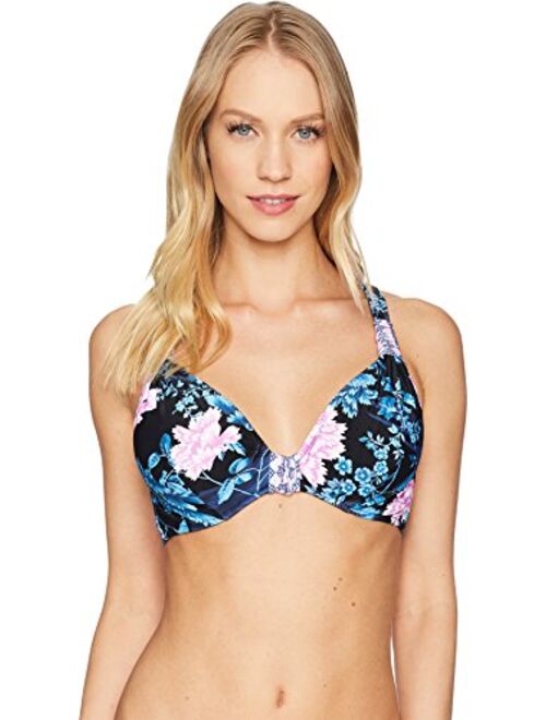 Seafolly Women's F Cup Halter Bikini Top Swimsuit