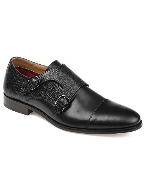 Thomas & Vine Calvin Men's Double Monk Strap Dress Shoes