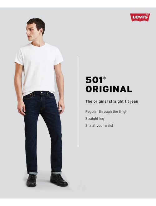 Levi's Men's 501 Original Fit Straight Jeans