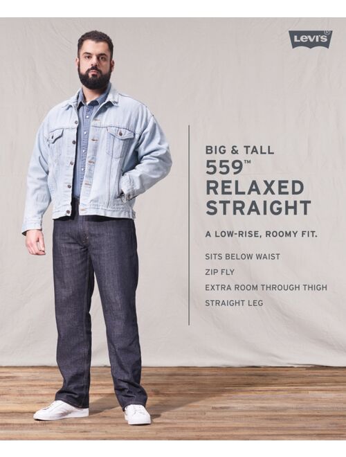 Levi's Men's Big & Tall 559 Relaxed Straight Fit Jeans