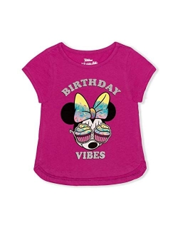 Girl's Minnie Mouse Birthday Blouse Tee Shirt