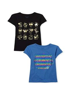 Girls Trend Graphic Tee 2-Pack