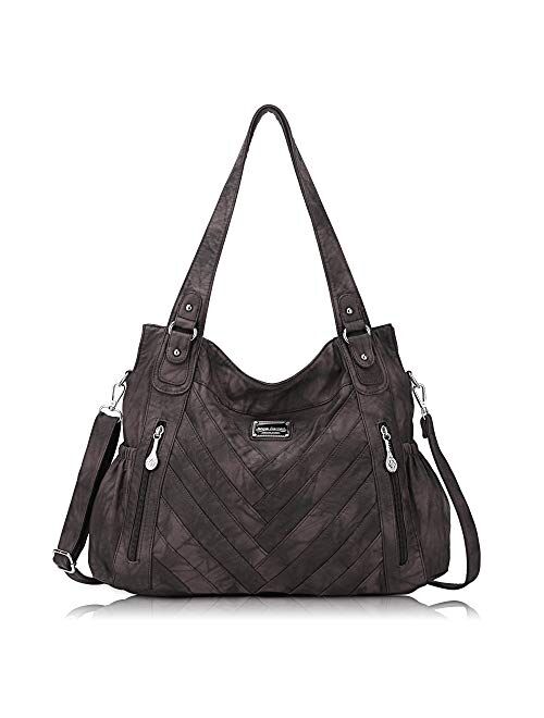 Angel Barcelo Womens Fashion Handbags Tote Bag Cross Body Shoulder Bag Top Handle Satchel Purse