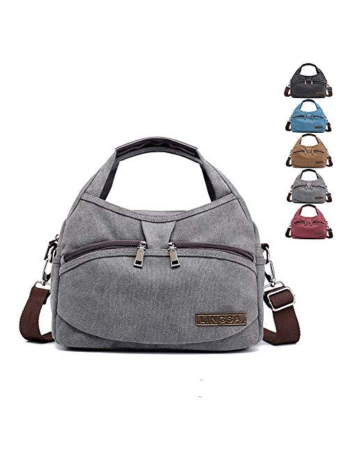 Women’s Satchel Hobo Top Handle Tote Shoulder Purse Crossbody Bag Tote Bag Anti-theft Hobo Totes