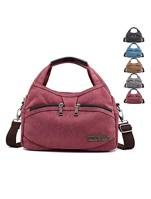 Women’s Satchel Hobo Top Handle Tote Shoulder Purse Crossbody Bag Tote Bag Anti-theft Hobo Totes