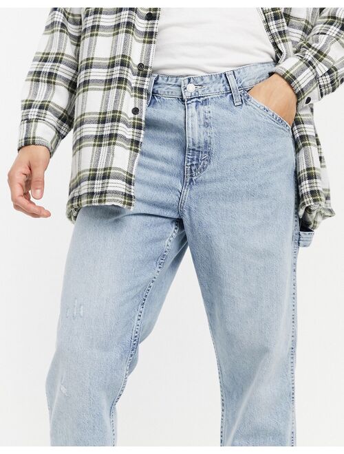 levi's tapered carpenter crop