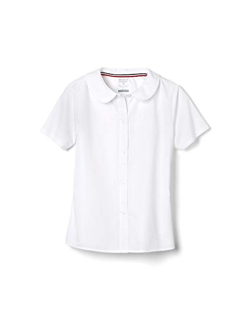 French Toast girls Short Sleeve Peter Pan Collar Blouse (Standard & Plus)