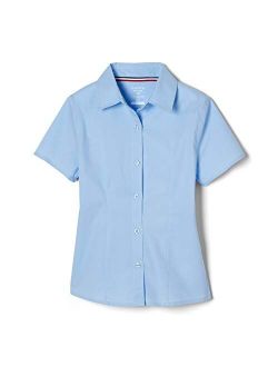 Girls' Short Sleeve Stretch Shirt