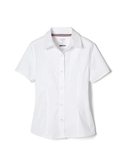 Girls' Short Sleeve Stretch Shirt