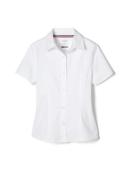 French Toast Girls' Short Sleeve Stretch Shirt