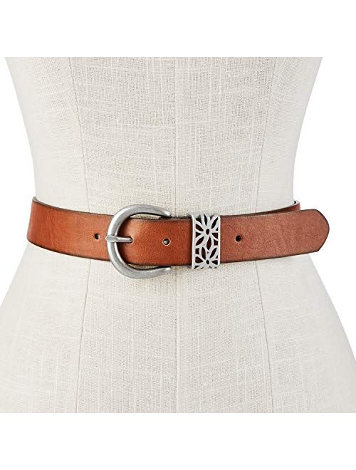Buy Relic by Fossil Women's Floral Perforated PVC Belt online | Topofstyle