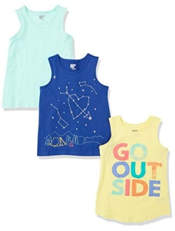 Girls' Sleeveless Tank Tops