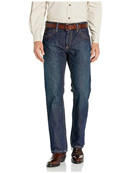 Ariat M5 Slim Stackable Straight Leg Jean - Men’s Low Rise, Slim Fit Denim