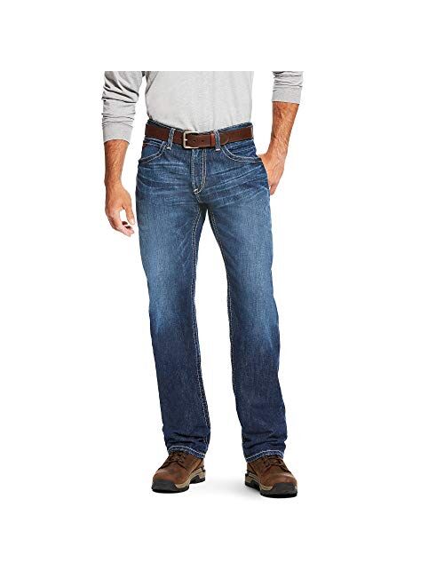 Ariat FR M3 Loose Basic Stackable Straight Leg Jeans - Men’s Fire Resistant Denim