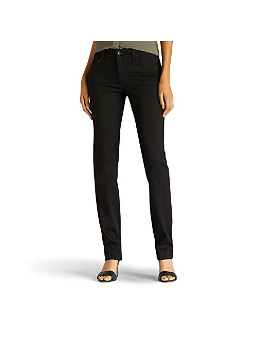 Lee Women's Secretly Shapes Regular Fit Straight Leg Jean