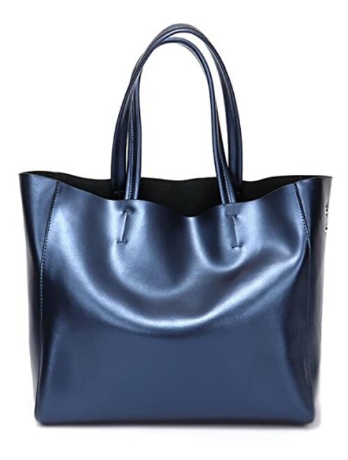 Covelin Women's Handbag Genuine Soft Leather Tote Shoulder Bag Hot