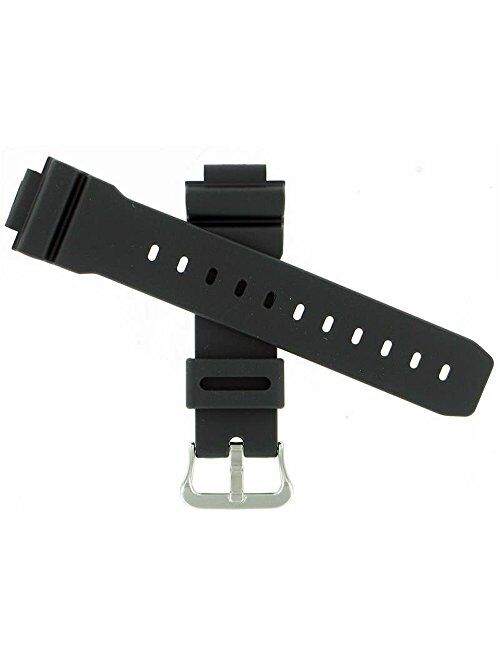 Casio 71606395 Black rubber Watch band 16mm(26mm)