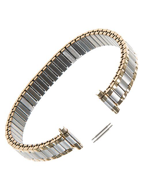 Gilden Ladies Expansion 9-13mm Extra-Long Stainless Steel Watch Band 124