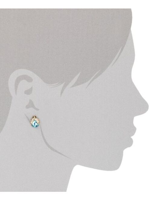 Betsey Johnson Crystal Bug Stud Earrings