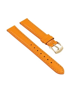 StrapsCo Classic Women's Leather Quick Release Watch Band Strap - Choose Your Color/Length - 8mm 10mm 12mm 14mm 16mm 18mm 20mm 22mm 24mm