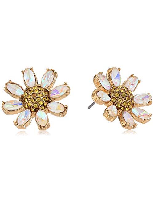 Betsey Johnson Daisy Stud Earrings